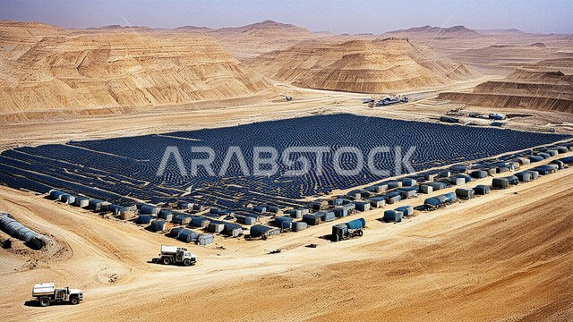 Large and massive warehouses and tanks, towers and metal structures in desert lands, oil and gas refineries, petrochemical industries and projects, the concept of petroleum engineering in the Gulf countries, the renaissance of the Saudi national economy, fuel factories and mines in the Kingdom of Saudi Arabia