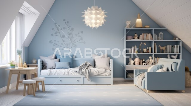 النوافذ والواجهات الزجاجية، أثاث واكسسوارات منزلية داخلية أنيقة، غرفة نوم بتصاميم عصرية حديثة, فنادق ومنتجعات بديكورات راقية في المملكة العربية السعودية، التصميم الداخلي للمنازل والبيوت باللون الابيض و الازرق، شقق وفلل سكنية فاخرة