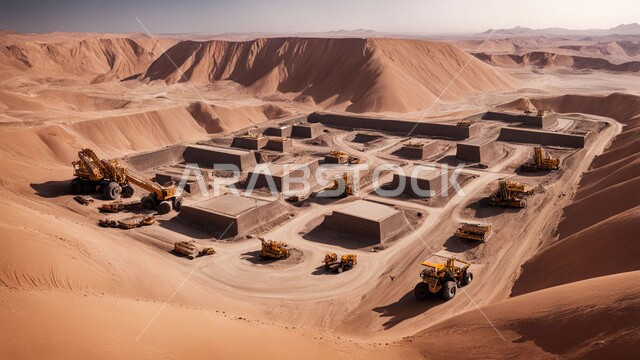 التطور الهندسي والعمراني لمصافي البترول في المملكة العربية السعودية، مصفاة نفط على الرمال الذهبية الناعمة، مناخ قاسي وجاف، اعتماد التقنيات والتكنولوجيا الحديثة في إنتاجية النفط والغاز، صناعات ومشاريع بيتروكيماوية، ادوات ومعدات ضخمة وحديثة