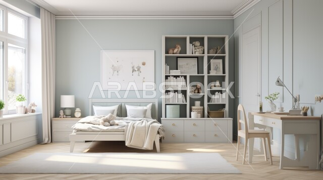 غرفة نوم بتصاميم فاخرة، سرير كبير ومريح بتصميم حديث، اكسسوارات وتحف عصرية، الواجهات والنوافذ الكبيرة، أثاث منزلي راقي، ديكورات منازل داخلية، شقق وفلل سكنية في المملكة العربية السعودية، فنادق ومنتجعات فاخرة