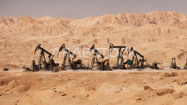 التطور الهندسي والعمراني لمصافي البترول في المملكة العربية السعودية، مصفاة نفط على الرمال الذهبية الناعمة، مناخ قاسي وجاف، اعتماد التقنيات والتكنولوجيا الحديثة في إنتاجية النفط والغاز، صناعات ومشاريع بيتروكيماوية، ادوات ومعدات ضخمة وحديثة