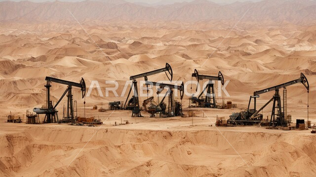 التطور الهندسي والعمراني لمصافي البترول في المملكة العربية السعودية، مصفاة نفط على الرمال الذهبية الناعمة، مناخ قاسي وجاف، اعتماد التقنيات والتكنولوجيا الحديثة في إنتاجية النفط والغاز، صناعات ومشاريع بيتروكيماوية، ادوات ومعدات ضخمة وحديثة