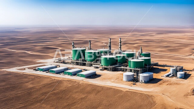 مصفاة نفط على الرمال الذهبية الناعمة، التطور الهندسي والعمراني لمصافي البترول في المملكة العربية السعودية، مناخ قاسي وجاف، اعتماد التقنيات والتكنولوجيا الحديثة في إنتاجية النفط والغاز، صناعات ومشاريع بيتروكيماوية، ادوات ومعدات ضخمة وحديثة