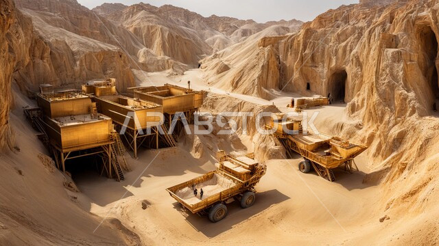 مناجم الذهب العربي الأصيل، مناطق التنقيب عن الثروات الباطنية, المعدات و الآلات الثقيلة الضخمة, أعمال الحفر و التعدين, معامل و مصانع المملكة العربية السعودية, النهضة بالاقتصاد الوطني السعودي, ادوات حفر الأنفاق و المناجم تحت الأرض