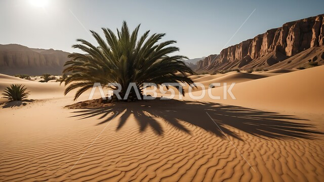  التكوينات والتشكيلات الصخرية في صحراء المملكة العربية السعودية ، التضاريس والمرتفعات والقمم الجبلية في البراري ، الرمال الناعمة والكثبان الرملية الذهبية ، النباتات الشوكية في مناطق البادية والبيئة الطبيعية الصحراوية،  خلفيات الطبيعة 