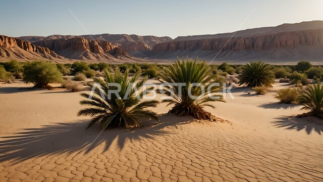  التكوينات والتشكيلات الصخرية في صحراء المملكة العربية السعودية ، التضاريس والمرتفعات والقمم الجبلية في البراري ، الرمال الناعمة والكثبان الرملية الذهبية ، النباتات الشوكية في مناطق البادية والبيئة الطبيعية الصحراوية،  خلفيات الطبيعة 