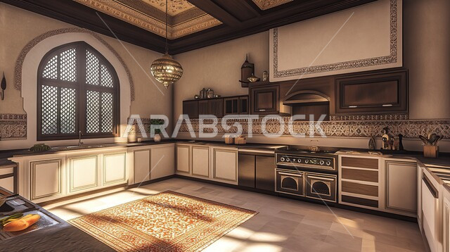 الديكور و التصميم الأنيق لمطبخ على الطراز الحديث, أثاث منزلي عصري مميز, تصاميم داخلية للمطابخ الفاخرة, ديكورات راقية للفلل و الشقق السكنية في المملكة العربية السعودية