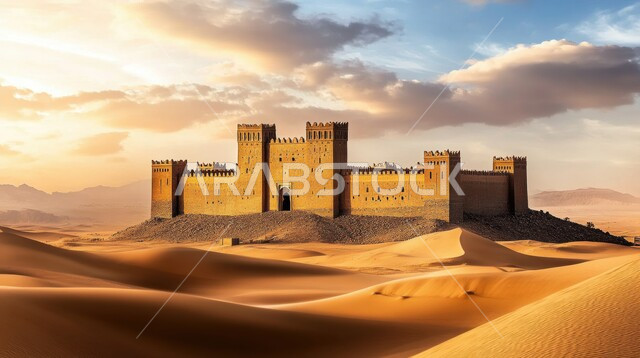 المرتفعات والقمم الجبلية والمنحدرات، سلسلة الجبال والتكوينات والتشكلات الصخرية في المناطق الصحراوية، الكثبان الرملية والوديان في البراري، اماكن سياحية مشهورة في المملكة العربية السعودية، خلفية الطبيعة