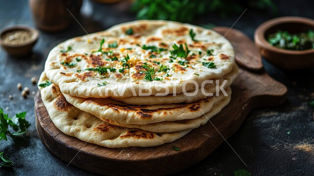 فطائر الجبنة الغنية بالنكهات، المعجنات الشهية والسهلة سريعة التحضير، مخبوزات طازجة مزينة بأوراق النعناع الخضراء، وجبات فطور صحية ولذيذة، إتقان مهارة إعداد الأكلات والوصفات المخبوزة في مطاعم السعودية