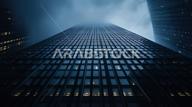 مفهوم تطوير وتحسين البنية التحتية، منظر تخيلي للتقدم والنمو العمراني، بناء مستقبل حضاري متطور في مدينة دبي، المباني والمنشآت التجارية الحديثة، التصاميم والفنون المعمارية للأبراج وناطحات السحاب في الامارات العربية المتحدة