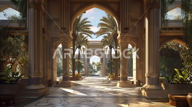 النقوش والزخارف للأعمدة والأقواس على الطراز الإسلامي، تصميمات وديكورات فخمة، الفن الهندسي المعماري على الطراز الحديث، تصاميم عصرية و فاخرة للشقق والفلل السكنية السياحية، النمو والتقدم العمراني في المملكة العربية السعودية، الاهتمام بزراعة الأشجار والنباتات الخضراء 