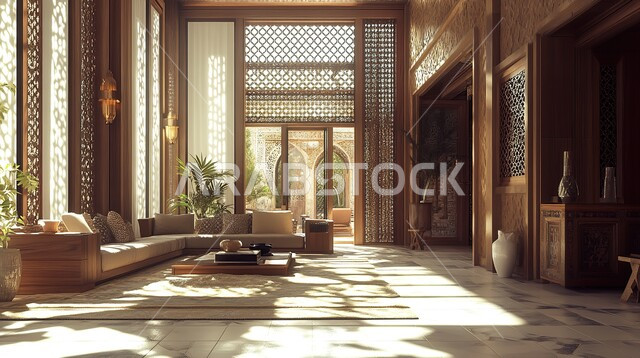 Modern living room interior designs, living room with beige luxury home ...