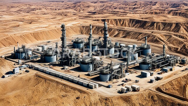 الأبراج والهياكل المعدنية في الأراضي الصحراوية, خزانات مستودعات كبيرة وضخمة, مصافي تكرير النفط والغاز, صناعات ومشاريع بتروكيماوية، مفهوم هندسة البترول في دول الخليج, النهضة بالاقتصاد الوطني السعودي, مصانع الوقود في المملكة العربية السعودية