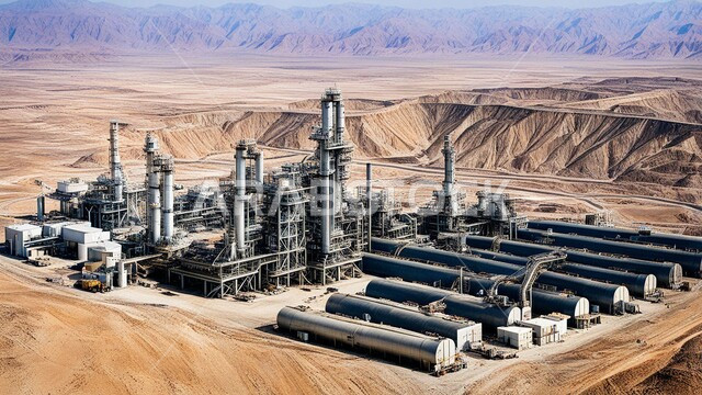 الأبراج والهياكل المعدنية في الأراضي الصحراوية, خزانات مستودعات كبيرة وضخمة, مصافي تكرير النفط والغاز, صناعات ومشاريع بتروكيماوية، مفهوم هندسة البترول في دول الخليج, النهضة بالاقتصاد الوطني السعودي, مصانع الوقود في المملكة العربية السعودية