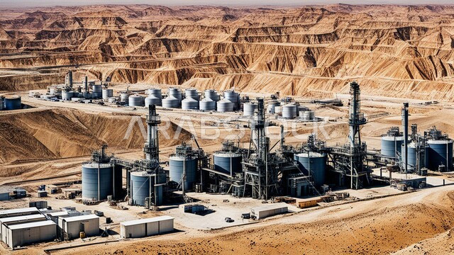 خزانات مستودعات كبيرة وضخمة, الأبراج والهياكل المعدنية في الأراضي الصحراوية, مصافي تكرير النفط والغاز, صناعات ومشاريع بتروكيماوية، مفهوم هندسة البترول في دول الخليج, النهضة بالاقتصاد الوطني السعودي, مصانع الوقود في المملكة العربية السعودية