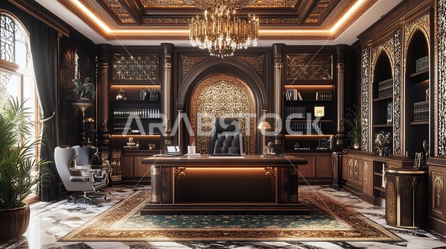 تجهيزات مكتبية أنيقة مع أثاث مكتبي مريح, تصاميم حديثة لمكاتب الشركات في المملكة العربية السعودية, الديكورات العصرية الفاخرة, مكتب بديكور راقي على الطراز الحديث, التصميم الداخلي الأنيق