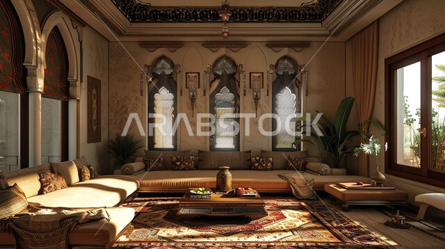 تحف و اكسسوارات عصرية حديثة، التصاميم الأنيقة لغرف الجلوس المريحة على الطراز الحديث، غرفة معيشة مع أثاث منزلي فاخر بالألوان الراقية، الديكورات الداخلية الفاخرة المميزة, شقق و فلل سكنية في المملكة العربية السعودية