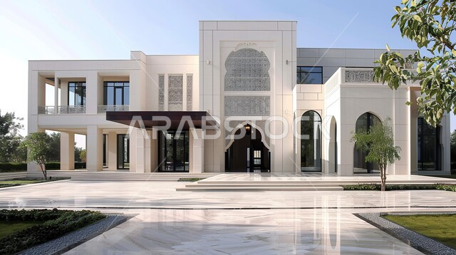 النمو والتقدم العمراني في المملكة العربية السعودية، الفن الهندسي المعماري على الطراز الحديث، المباني والبيوت السكنية، الفلل والفنادق المتميزة، تصاميم عصرية للمنتجعات الفاخرة، الاهتمام بالتشجير وزراعة النباتات الخضراء