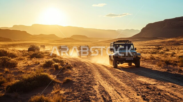 قيادة السيارات على الكثبان والتلال الرملية, مغامرات مركبات الدفع الرباعي في صحاري المملكة, انطلاق موسم السباقات السعودية, أنشطة ترفيهية تجذب السياح, سفاري المركبات في الصحراء العربية, هواية التطعيس بالسيارات