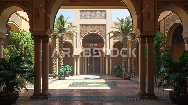 تصميمات وديكورات فخمة، الفن الهندسي المعماري على الطراز الحديث، تصاميم عصرية و فاخرة للشقق والفلل السكنية السياحية، القصور والفنادق والأبنية المتميزة، النمو والتقدم العمراني في المملكة العربية السعودية، الاهتمام بزراعة الأشجار والنباتات الخضراء