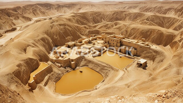 أماكن مناجم الذهب الطبيعي، مناطق التنقيب عن الثروات الباطنية الخام، الطبيعة الصخرية وتضاريس السلاسل الجبلية، المرتفعات وقمم الجبال في المملكة العربية السعودية، الحفر والعمل في موقع التعدين، نقل الأتربة بواسطة الشاحنات