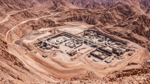النهضة بالاقتصاد الوطني في المملكة العربية السعودية، مناجم النيكل الطبيعي، التنقيب عن الثروات الباطنية الخام، أعمال الحفر والاستنباط في موقع التعدين، الطبيعة الجبلية والتضاريس، التكوينات والتشكيلات الصخرية