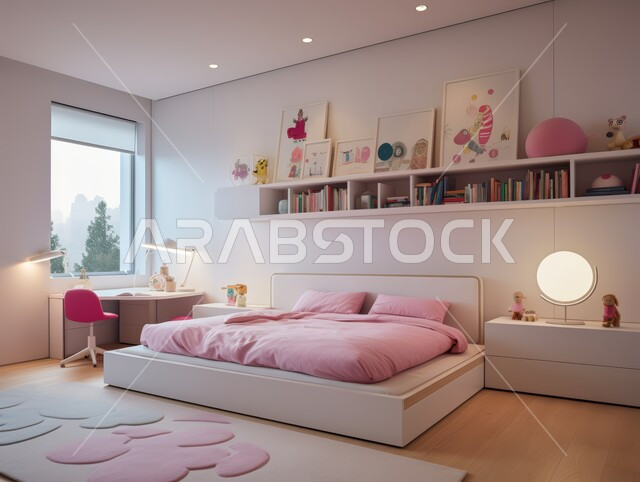 فنادق ومنتجعات بديكورات راقية في المملكة العربية السعودية, أثاث واكسسوارات منزلية داخلية أنيقة، غرفة نوم بتصاميم عصرية حديثة, التصميم الداخلي للمنازل والبيوت باللون الوردي و الابيض، شقق وفلل سكنية فاخرة، النوافذ والواجهات الزجاجية