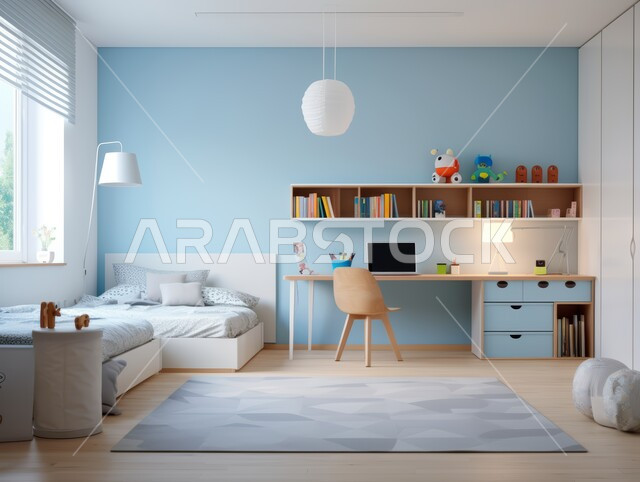 أثاث واكسسوارات منزلية داخلية أنيقة، التصميم الداخلي للمنازل والبيوت باللون الازرق، غرفة نوم بتصاميم عصرية حديثة, شقق وفلل سكنية فاخرة، فنادق ومنتجعات بديكورات راقية في المملكة العربية السعودية, النوافذ والواجهات الزجاجية