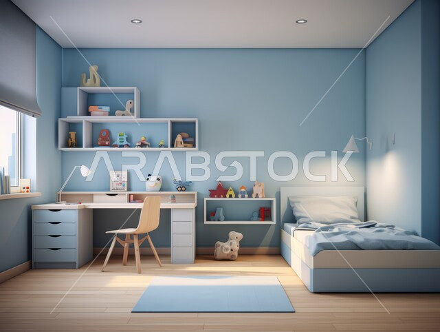 التصميم الداخلي للمنازل والبيوت باللون الابيض والازرق، أثاث واكسسوارات منزلية داخلية أنيقة، غرفة نوم بتصاميم عصرية حديثة, شقق وفلل سكنية فاخرة، فنادق ومنتجعات بديكورات راقية في المملكة العربية السعودية, النوافذ والواجهات الزجاجية