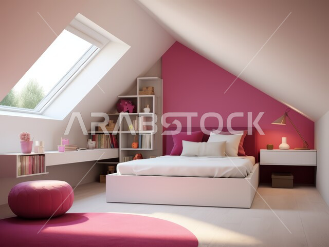 فنادق ومنتجعات بديكورات راقية في المملكة العربية السعودية, أثاث واكسسوارات منزلية داخلية أنيقة، غرفة نوم بتصاميم عصرية حديثة, التصميم الداخلي للمنازل والبيوت باللون الوردي و الابيض، شقق وفلل سكنية فاخرة، النوافذ والواجهات الزجاجية