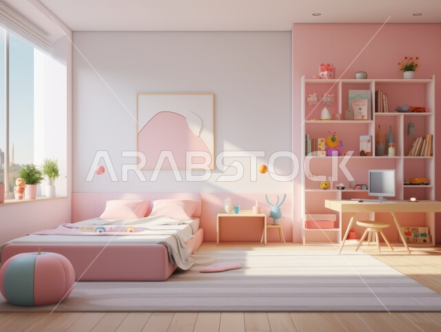 فنادق ومنتجعات بديكورات راقية في المملكة العربية السعودية, أثاث واكسسوارات منزلية داخلية أنيقة، غرفة نوم بتصاميم عصرية حديثة, التصميم الداخلي للمنازل والبيوت باللون الوردي و الابيض، شقق وفلل سكنية فاخرة، النوافذ والواجهات الزجاجية