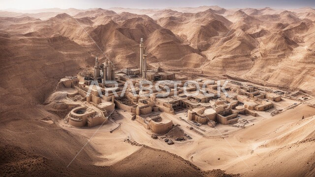 أماكن مناجم النيكل العربي، مناطق التنقيب عن الثروات الباطنية، الطبيعة الصخرية وتضاريس السلاسل الجبلية، المرتفعات وقمم الجبال في المملكة العربية السعودية، العمل في موقع التعدين، التخلص من الأتربة والصخور ونقلها بعيدا