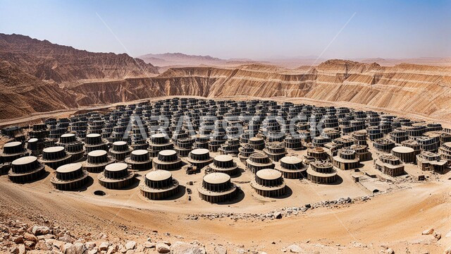 أماكن مناجم النيكل العربي، مناطق التنقيب عن الثروات الباطنية، الطبيعة الصخرية وتضاريس السلاسل الجبلية، المرتفعات وقمم الجبال في المملكة العربية السعودية، العمل في موقع التعدين، التخلص من الأتربة والصخور ونقلها بعيدا
