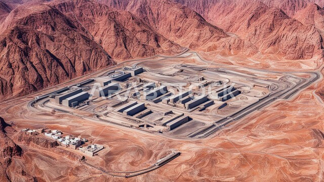 مناجم النيكل الطبيعي، التنقيب عن الثروات الباطنية الخام، أعمال الحفر والاستنباط في موقع التعدين، النهضة بالاقتصاد الوطني في المملكة العربية السعودية، التكوينات والتشكيلات الصخرية والتضاريس في الطبيعة الجبلية