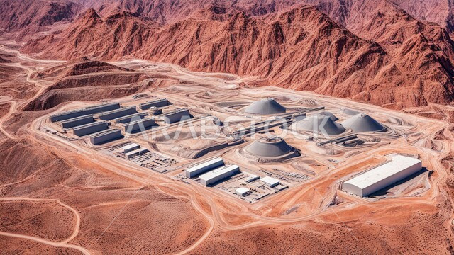 مناجم النيكل الطبيعي، التنقيب عن الثروات الباطنية الخام، أعمال الحفر والاستنباط في موقع التعدين، النهضة بالاقتصاد الوطني في المملكة العربية السعودية، التكوينات والتشكيلات الصخرية والتضاريس في الطبيعة الجبلية