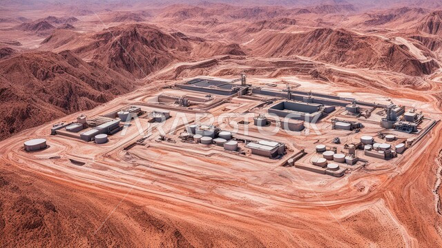 مناجم النيكل الطبيعي، التنقيب عن الثروات الباطنية الخام، أعمال الحفر والاستنباط في موقع التعدين، النهضة بالاقتصاد الوطني في المملكة العربية السعودية، التكوينات والتشكيلات الصخرية والتضاريس في الطبيعة الجبلية