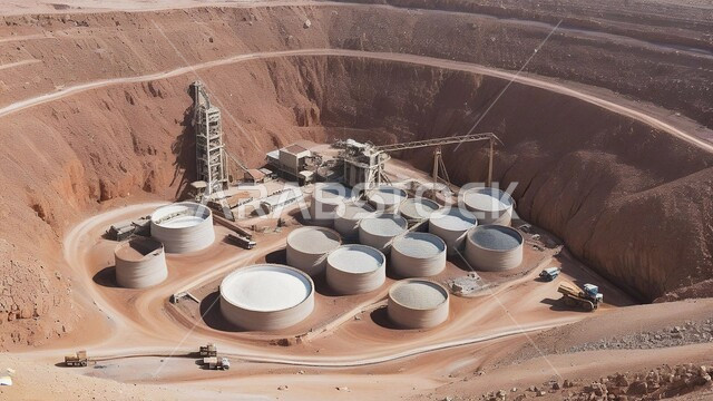 مناجم النيكل الطبيعي، التنقيب عن الثروات الباطنية الخام، أعمال الحفر والاستنباط في موقع التعدين، النهضة بالاقتصاد الوطني في المملكة العربية السعودية، الطبيعة الجبلية والتضاريس، التكوينات والتشكيلات الرملية