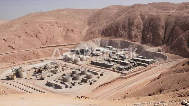 مناجم النيكل الطبيعي، التنقيب عن الثروات الباطنية الخام، أعمال الحفر والاستنباط في موقع التعدين، النهضة بالاقتصاد الوطني في المملكة العربية السعودية، الطبيعة الجبلية والتضاريس، التكوينات والتشكيلات الرملية