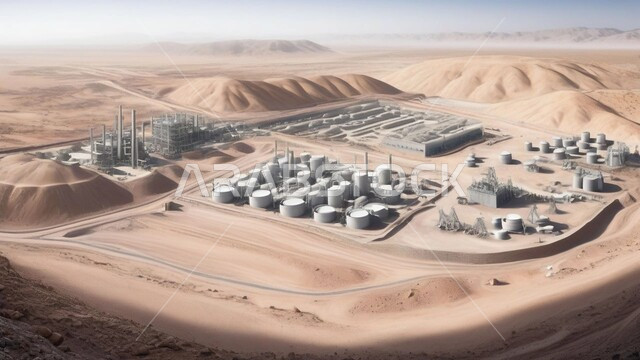  التنقيب عن الثروات الباطنية الخام، التكوينات والتشكيلات الرملية،  أعمال الحفر والاستنباط في موقع التعدين، الطبيعة الجبلية والتضاريس، مناجم النيكل الطبيعي، النهضة بالاقتصاد الوطني في المملكة العربية السعودية