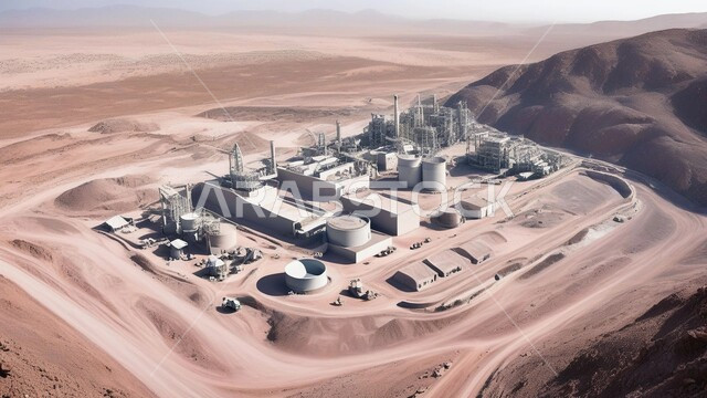  التنقيب عن الثروات الباطنية الخام، التكوينات والتشكيلات الرملية،  أعمال الحفر والاستنباط في موقع التعدين، الطبيعة الجبلية والتضاريس، مناجم النيكل الطبيعي، النهضة بالاقتصاد الوطني في المملكة العربية السعودية