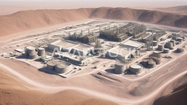  التنقيب عن الثروات الباطنية الخام، التكوينات والتشكيلات الرملية،  أعمال الحفر والاستنباط في موقع التعدين، الطبيعة الجبلية والتضاريس، مناجم النيكل الطبيعي، النهضة بالاقتصاد الوطني في المملكة العربية السعودية