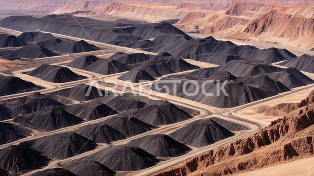 كميات ضخمة من انتاج الفحم الوطني، مناطق التنقيب عن الثروات الباطنية الخام، الطبيعة الصخرية وتضاريس السلاسل الجبلية، أماكن مناجم الفحم الطبيعي، المرتفعات وقمم الجبال