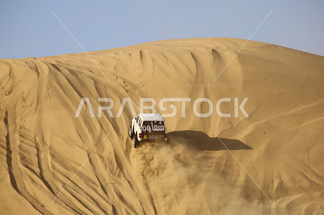 Dakar Rally in Saudi Arabia, famous competitions and events, racing on soft golden sands, desert dune bashing, exciting challenges and entertainment activities, World Rally Championship