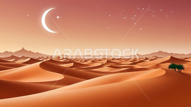 التشكيلات والتكوينات الصخرية، الطبيعة الجبلية في السعودية،  الكثبان والتلال الرملية في المناطق الصحراوية، مغامرات ورحلات السفاري في الصحاري، رسوم توضيحية لصحراء المملكة