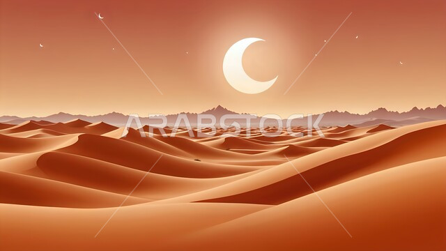 التشكيلات والتكوينات الصخرية، الطبيعة الجبلية في السعودية،  الكثبان والتلال الرملية في المناطق الصحراوية، مغامرات ورحلات السفاري في الصحاري، رسوم توضيحية لصحراء المملكة