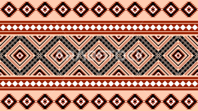 Traditional heritage arts, Saudi Arabian Gulf design for authentic colorful Arabic engravings in the Kingdom of Saudi Arabia, Saudi folk heritage for Sadu decoration