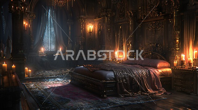 مفهوم الراحة والاسترخاء، الديكورات الداخلية للمنازل الفاخرة, غرف نوم بتصاميم قديمة على الطراز الكلاسيكي، فلل وشقق سكنية في المملكة العربية السعودية، فن التصميم الداخلي والأثاث الراقي بألوان هادئة