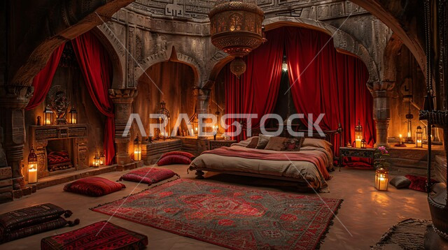 فلل وشقق سكنية في المملكة العربية السعودية, فن التصميم الداخلي والأثاث الراقي بألوان هادئة, مفهوم الراحة والاسترخاء, الديكورات الداخلية للمنازل الفاخرة, غرف نوم بتصاميم قديمة على الطراز الكلاسيكي