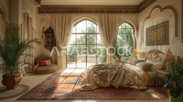 شقق وفلل سكنية بديكورات متطورة، فنون الهندسة المعمارية، الواجهات الزجاجيه المطله على الطبيعه ، أثاث منزلي راقي وأنيق، غرف بتصاميم داخلية عصرية فاخرة،  سرير ووسائد مريحة، تصميم داخلي لغرفة نوم بأسلوب حديث، فنادق ومنتجعات حديثة