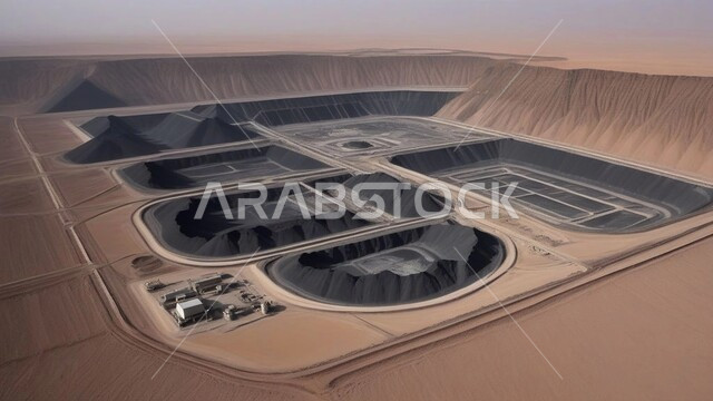 مناجم الفحم الطبيعي العربية، مناطق التنقيب عن الثروات الباطنية، الطبيعة الصخرية وتضاريس السلاسل الجبلية، المرتفعات وقمم الجبال في المملكة العربية السعودية, كميات ضخمة من إنتاج الفحم الوطني